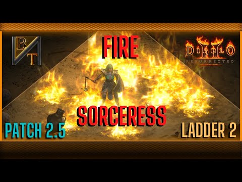 Fireball Meteor Sorceress Guide Diablo 2 Resurrected Ladder Season 2 Patch 2.5