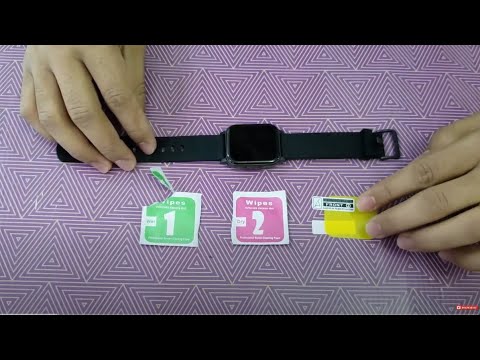 Como colocar película protetora em seu smartwatch