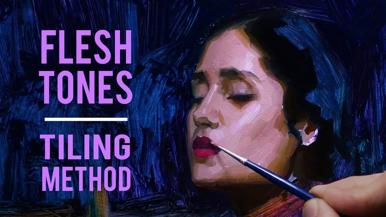 Painting Flesh Tones - Tiling Method