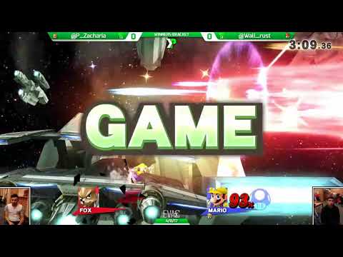EVAC 4/8/17 - Smash 4 - 8os (Fox) vs Rust (Mario)