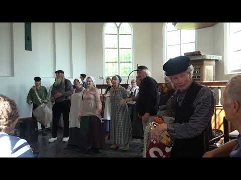 Optreden groep “Vrijstatig Volkje” / Maritiem Festival in het Zuiderzeemuseum (2023)