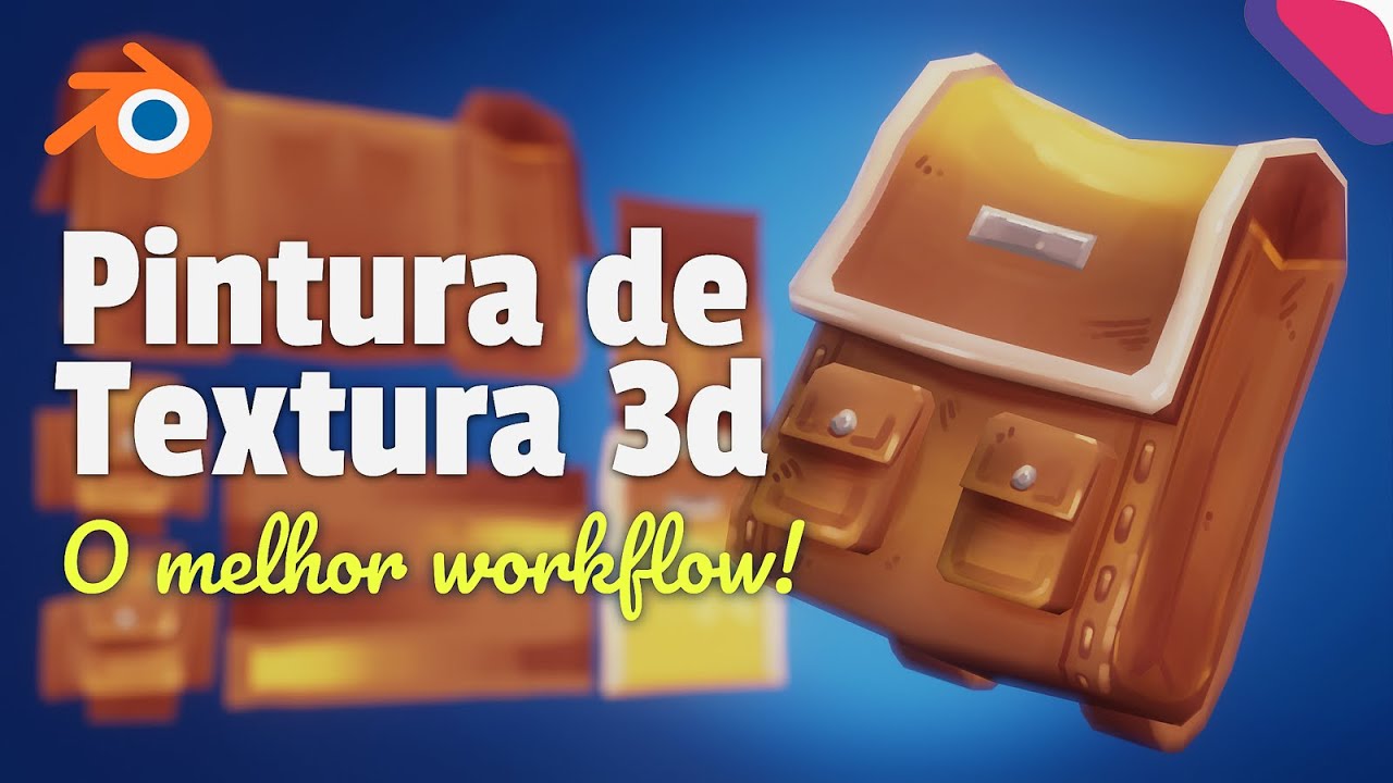 Textura Estilo Hand-Painted com Blender [PT]