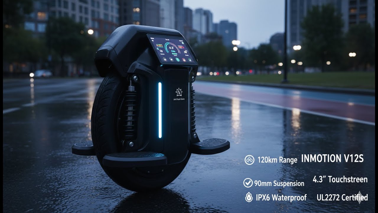 INMOTION V12S Cements Its Status as the Premium Commuter EUC of 2026