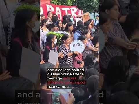 String of rapes in Delhi triggers social campaign for women’s safety | AJ #shorts