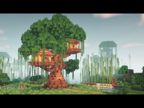 Minecraft | How to Build a Treehouse (#1)