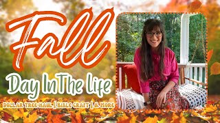FALL 2024 SAHM DAY IN THE LIFE | DOLLAR TREE HAUL, BIBLE CRAFT, & MORE!