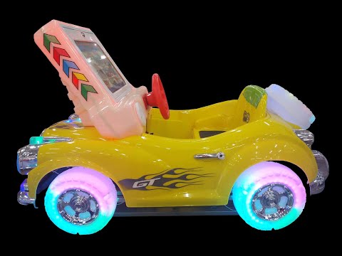 3D Classic Car Kiddie Ride