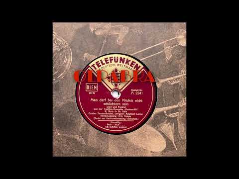 MAN DARF BEI DEN MÄDELS NICHT SCHÜCHTERN SEIN - ADALBERT LUTTER & ERIC HELGAR