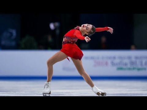 Alena KOSTORNAIA SP Junior World Championships 2018