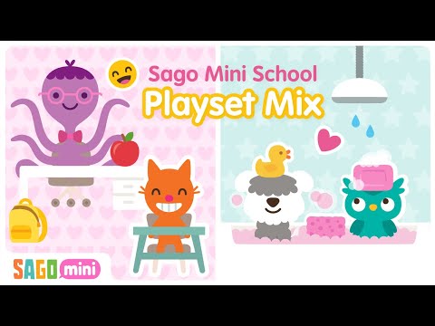 Sago Mini SCHOOL Play Through 🏫🔤 | Interactive Learning Video for Kids | Sago Mini School Play Along