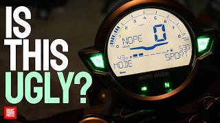 This Motorcycle Speedo Is Italian Artistry, Sorta