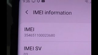 Samsung Galaxy S10 / S10+: How to Find IMEI Number