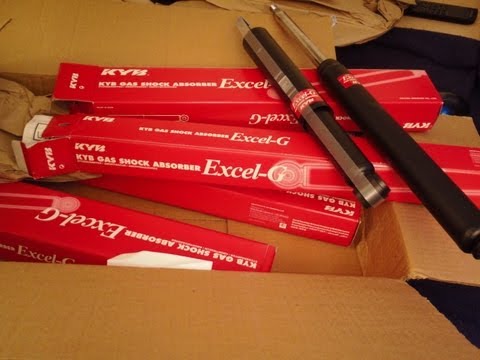 AE86 KYB Excel G Shocks & Strut Inserts