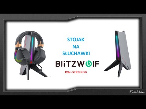 Elegancki stojak słuchawkowy z ciekawymi funkcjami - BlitzWolf BW-GTK0