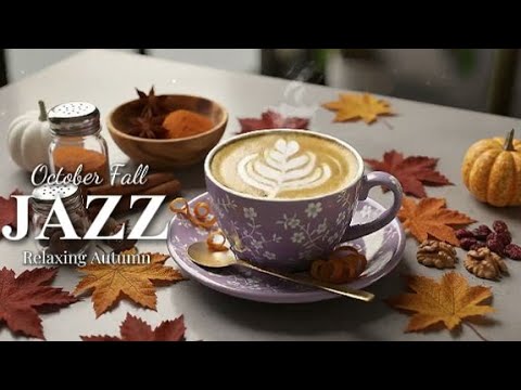 Relaxing Bossa Nova Jazz ☕ Autumn Study Music – Equinox Ember