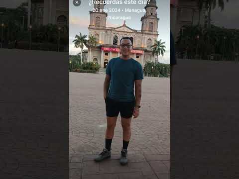 A beautiful cathedral in Managua, Nicaragua