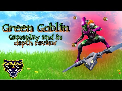 Fortnite Green Goblin gameplay and in depth review!!
