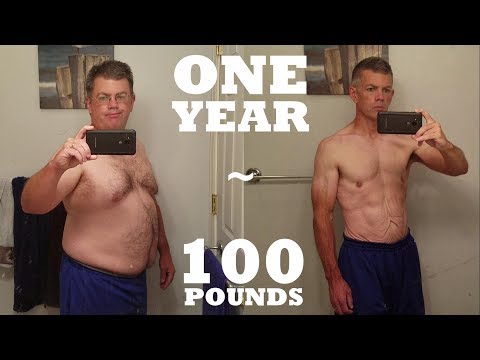 1 Year 100 lb Weight Loss - Mind & Body Transformation
