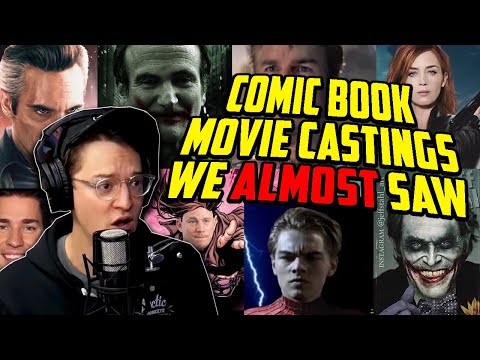 Celebrities Who ALMOST Played Super Heroes (and Some Who Still Might!) /// Comic Book Movie Castings