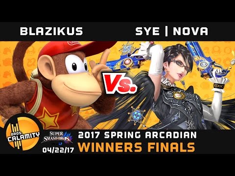PSPA 2017  Blazikus Diddy vs SYE  Nova Bayonetta   Winners Finals   Smash 4 Singles