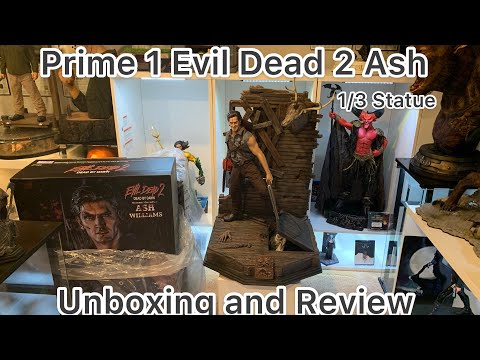 Prime 1 Evil Dead 2 Ash 1/3 Statue Unboxing / Review