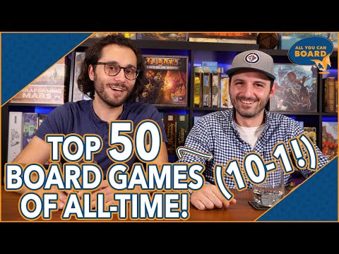 Top 50 Board Games of ALL-TIME! | 10-1 (Top 10 Board Games of All-Time!)