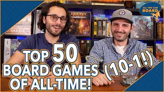 Top 50 Board Games of ALL-TIME! | 10-1 (Top 10 Board Games of All-Time!)