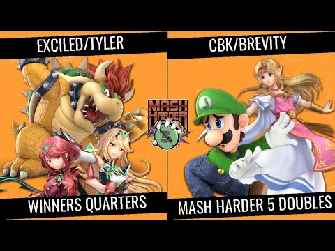 Mash Harder 5 Doubles - Tyler and Exciled vs CBK and Brevity - Winners Quarters