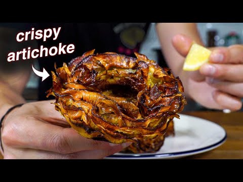 This Deep Fried Blooming Artichoke Will Blow Your Mind