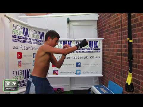 Teenager Attempts 500 Punches in One Minute.