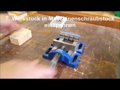 Lernvideo Bohren Technikunterricht Realschule