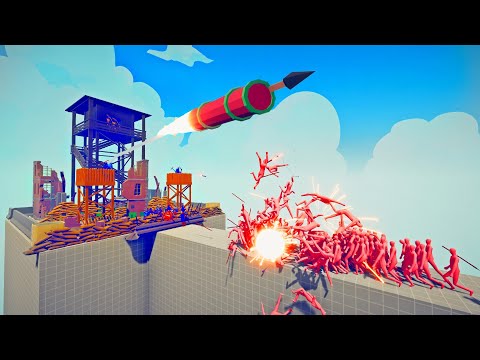 ZOMBIE ATTACK FIGHT FOR SUPERIORITY | TABS - Totally Accurate Battle Simulator