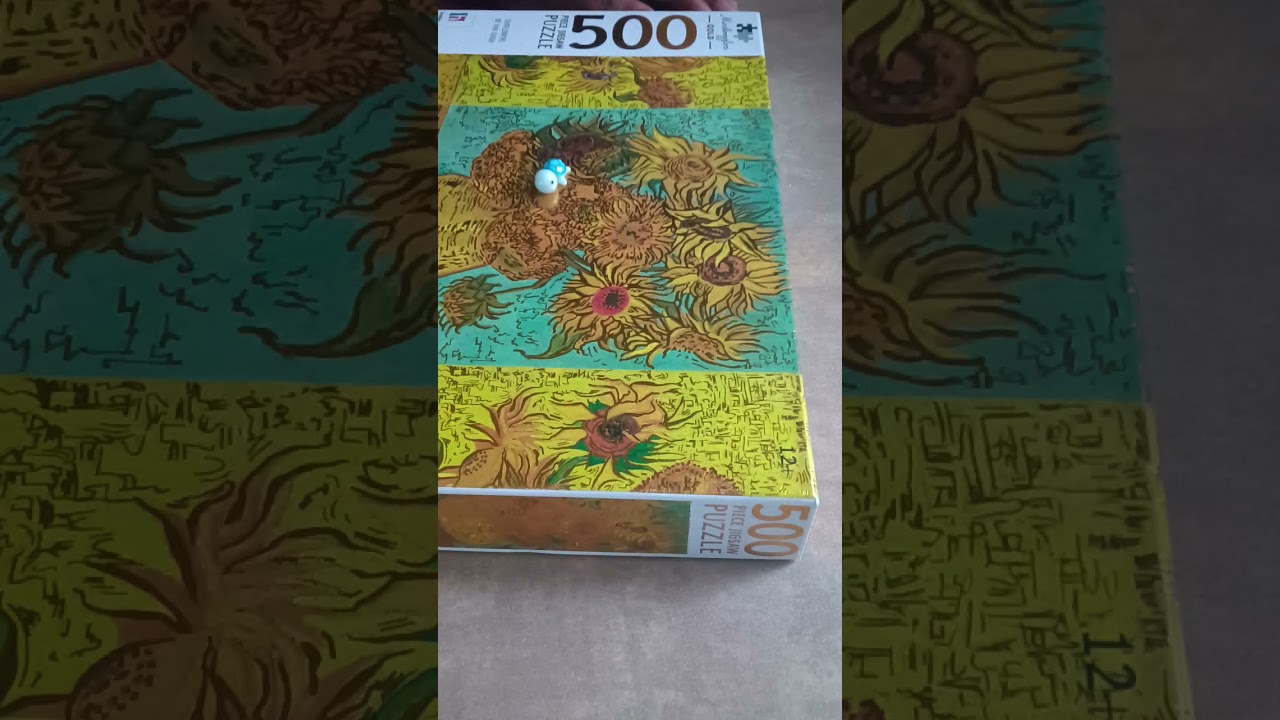 500 Piece Puzzle: Sunflower by Van Gogh