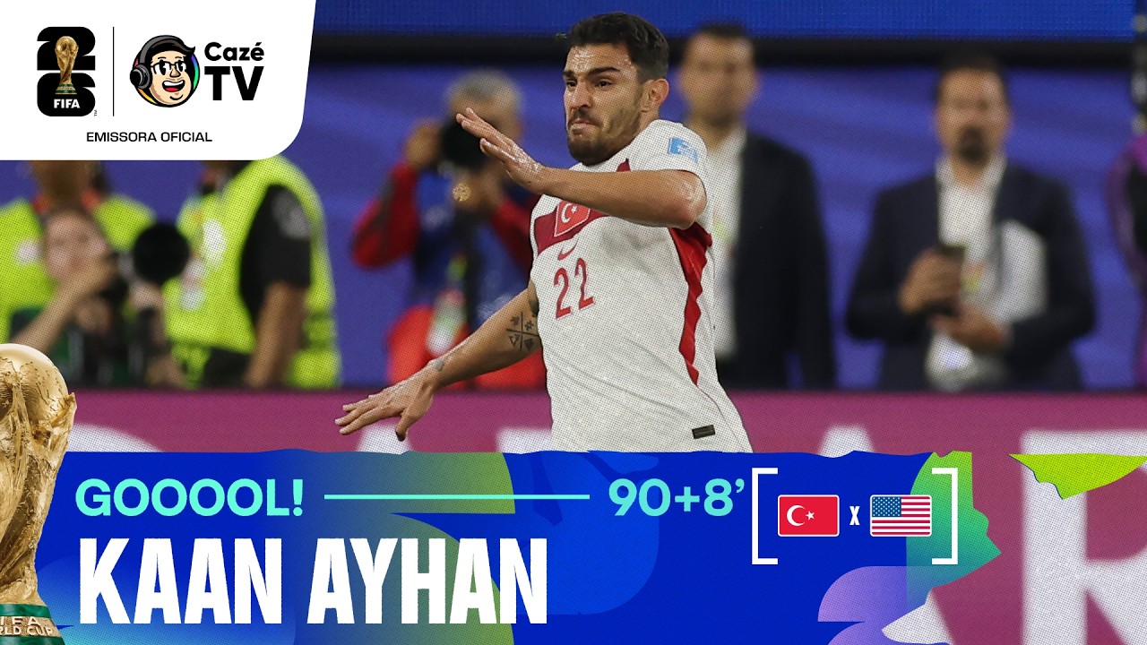 NO APAGAR DAS LUZES! APÓS BELA JOGADA DE ARDA GÜLER, AYHAN SÓ EMPURRA PARA O GOL!