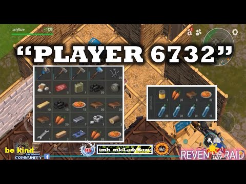"PLAYER 6732"  base raided using tanning rack /REVENGE RAID/need 1-C4  - Last Day On Earth: Survival