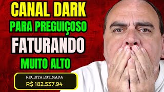 COMO CRIAR CANAL DARK que FATURE MUITO ALTO no NICHO  de SOBRENATURAL  com Visual Profissional!