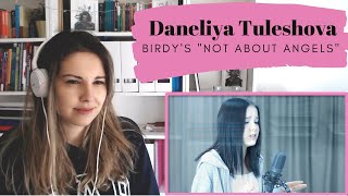 REACTING TO Daneliya Tuleshova Birdy's Not about angels