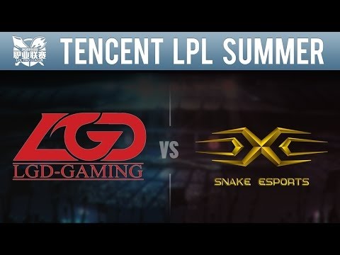 LGD vs SS Game 2 - League Of Legends - LPL Summer 2015 W3D2
