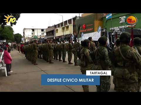 DESFILE CIVICO MILITAR - TARTAGAL - FM SOL DEL NORTE 101.4
