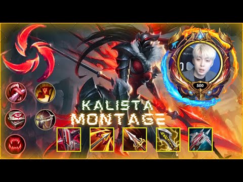 DDDD Kalista Main” Montage | Best Kalista Thách Đấu Rank Hàn S11 | LOL CoFFee