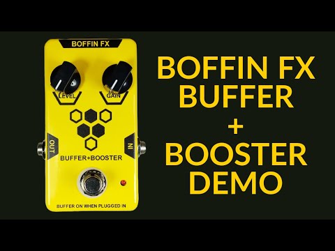 Boffin FX Buffer+Booster Guitar Effects Pedal, Buffer, Clean Boost, Preamp image 6