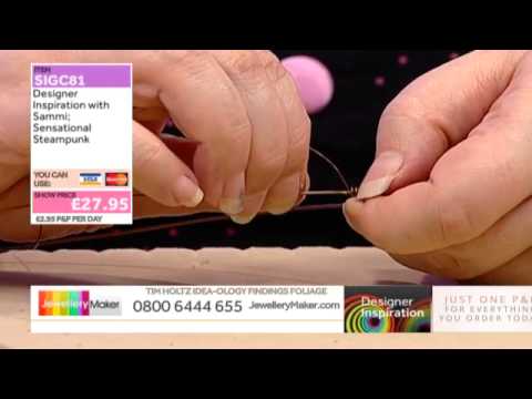 Vintage Steampunk with Sammi Fletcher - JewelleryMaker DI LIVE 20/01/15