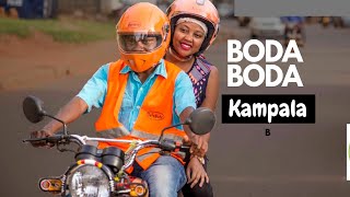 Riding a Boda Boda in Kampala!