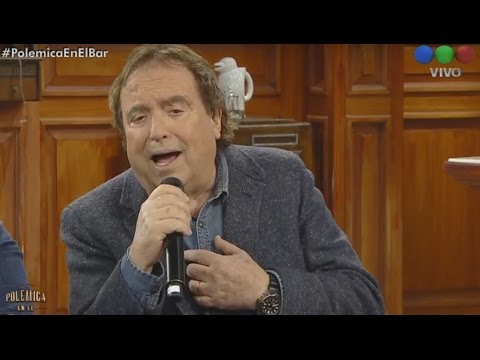 Dyango canta "El dia que me quieras" - Polémica en el Bar