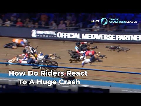 💥 Inside A Crash: How Do Riders React To A Huge Crash On The Track?