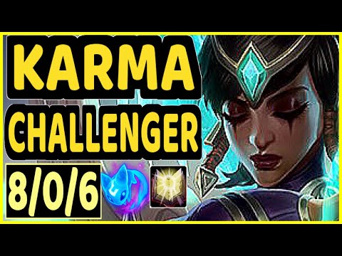 MAGIFELIX (KARMA) vs YASUO - 8/0/6 KDA MID CHALLENGER GAMEPLAY - EUW