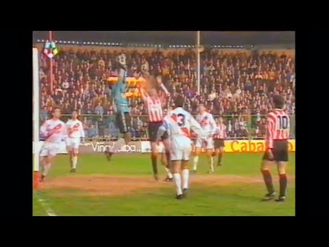 Logroñés 0 - Rayo Vallecano 0. Temporada 1992/93.