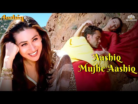 Aashiq Mujhe Aashiq - Full Song | Aashiq (2001) | Karishma Kapoor & Bobby Deol | Romantic Song