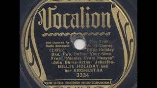 Billie Holiday / One, Two, Button Your Shoe