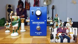 Video thumbnail for Behringer PH9 Guitar Sound Demo by Pedal Syndicate